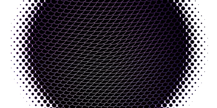 Light Purple vector pattern with spheres. Illustration with set of shining colorful abstract spheres. Pattern for booklets, leaflets.