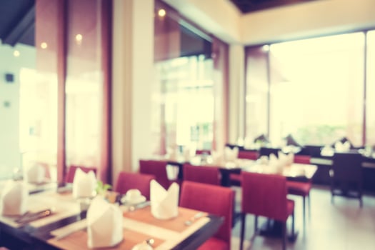 Abstract blur and defocused coffee shop cafe and restaurant photo
