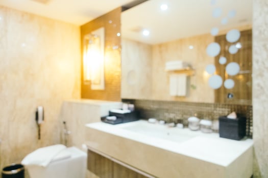 Abstract blur bathroom and toilet interior photo
