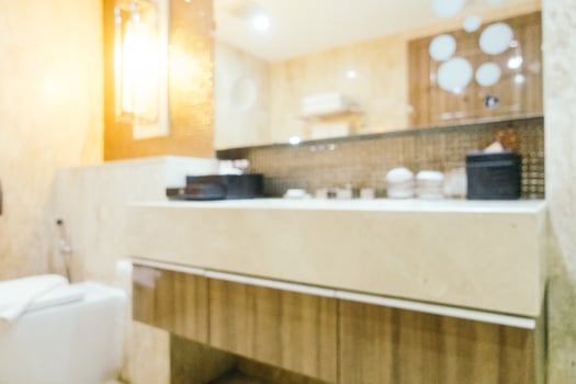 Abstract blur bathroom and toilet interior photo