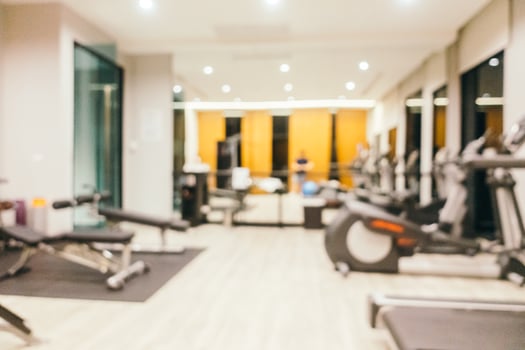Abstract blur and defocused luxury hotel interior photo