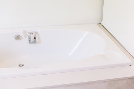 Bathtub decoration interior photo