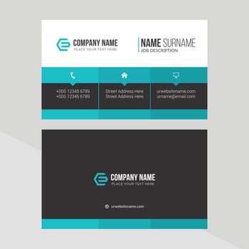 Modern Creative Business Card Template vector