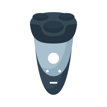 shaving machine barber isolated icon vector