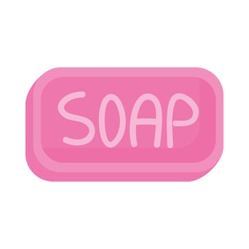soap bar product isolated icon vector