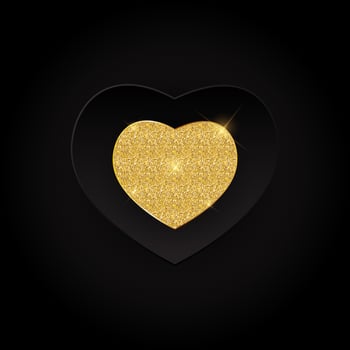 Valentine s Day Heart Symbol. Love and Feelings Background Desig vector