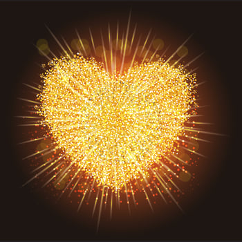 Valentine s Day Heart Symbol. Love and Feelings Background Desig vector