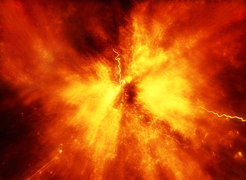 Red abstract background photo