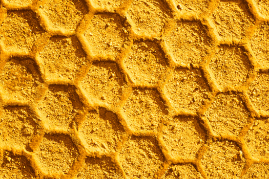 Beeswax pattern background photo