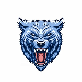 Wolf head vector illistration