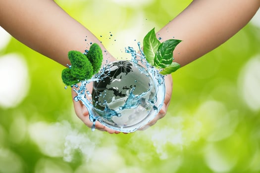 World environment day concept photo