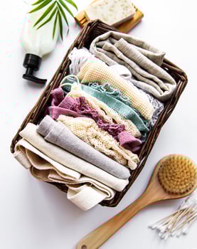 Zero waste natural cosmetics products photo