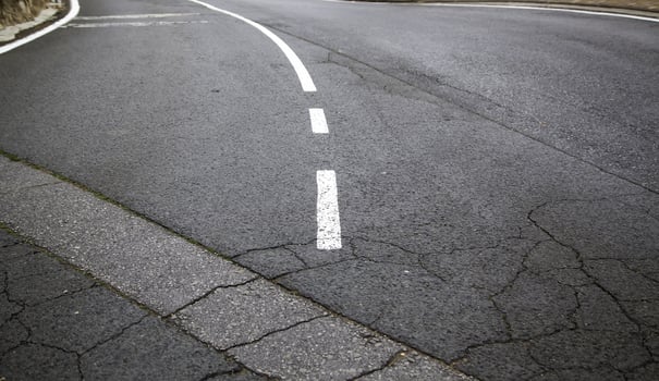 Road texture detail photo