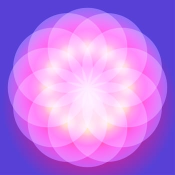 Colorful Shiny Smooth Gradient Color Natural Wallpaper Background. Vector Illustration