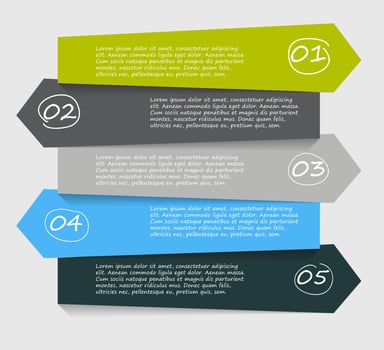 Infographic Templates for Business Vector Illustration