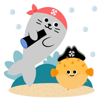 animal cartoon set vector