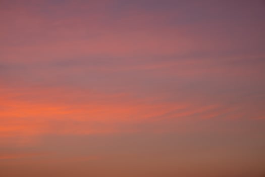 the sky in warm soft colors, sunrise, sky background photo