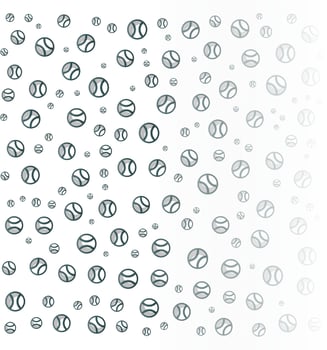 Baseball pattern background for business brochure cover design. vector banner poster template