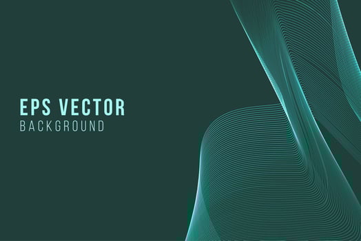 Green editable elegant background, glow BG abstract vector