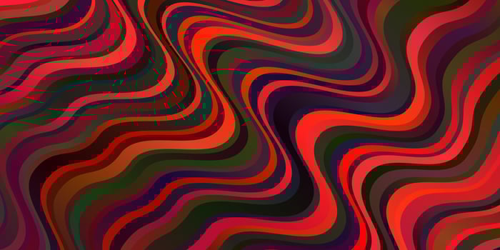 Dark Red vector template with wry lines.