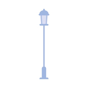 park lamp post isolated icon vector