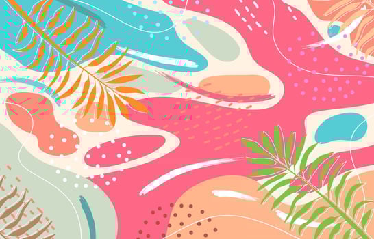 Colorful Pastel Abstract Background vector