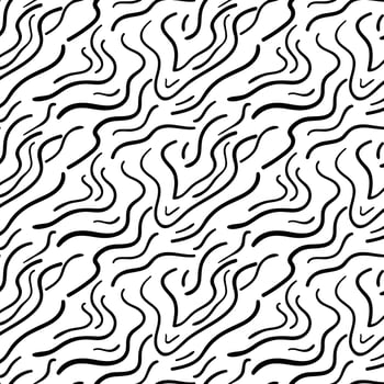 abstract line irregular seamless pattern vector