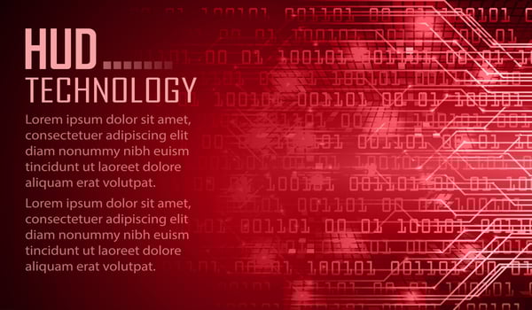 cyber circuit future technology concept background vector