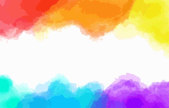 Colorful Watercolor Texture Background vector