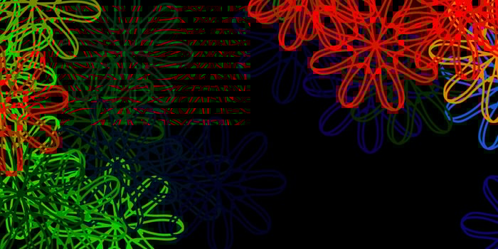 Dark Multicolor vector template with abstract forms.
