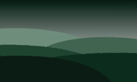 mountains landscape view free vector