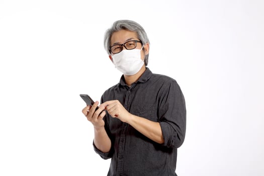Senior Asian Man photo