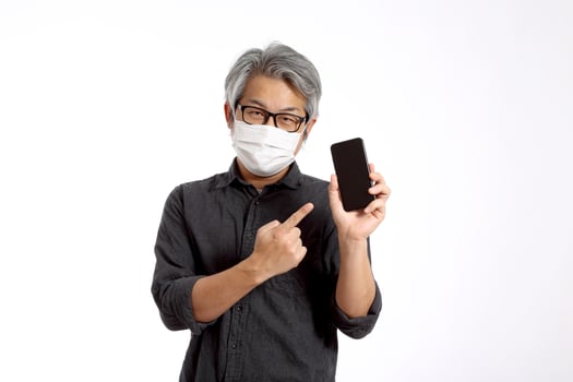 Senior Asian Man photo