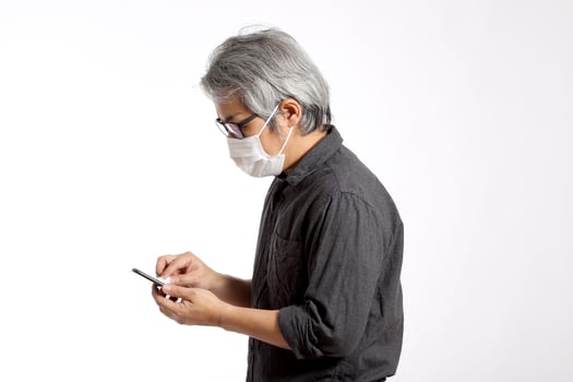 Senior Asian Man photo