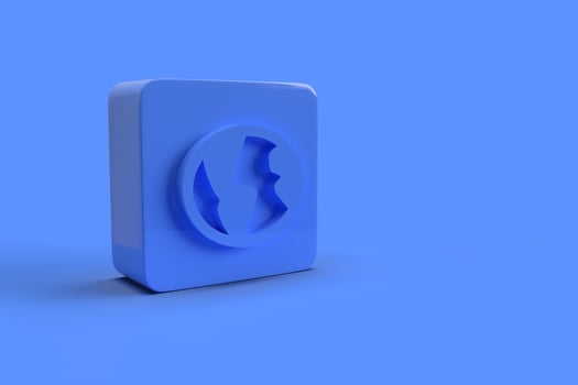 3D Rendering Icon photo