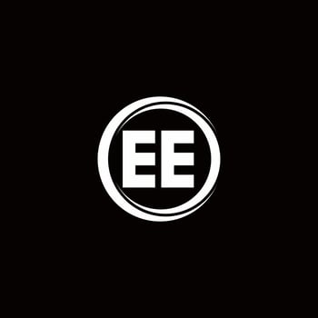 Logo monogram design template vector