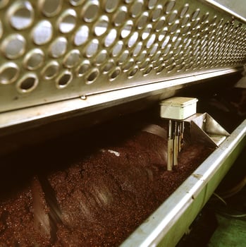 Processes of the extraction of olive oil, in a mill in Toledo, Spain photo