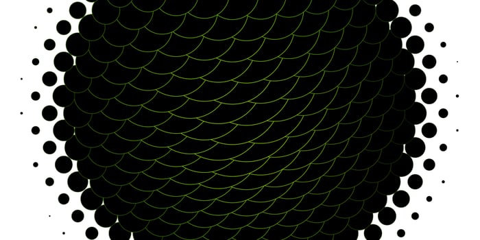 Light Green vector layout with circle shapes.