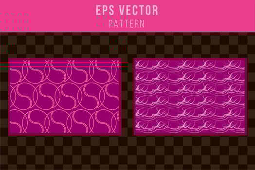 Pink pattern seamless background purple set pattern vector