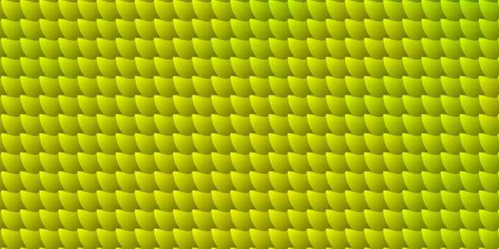 Light Green, Yellow vector background in polygonal style.