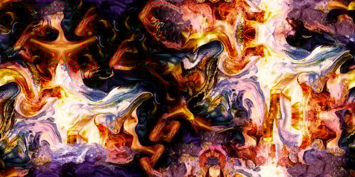 Beauty of Abstract Seamless Tileable Ink Spread photo