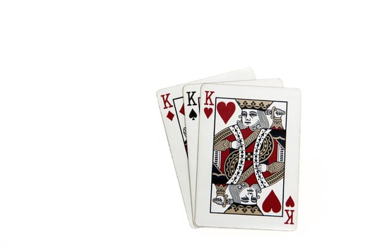 Playing cards background photo
