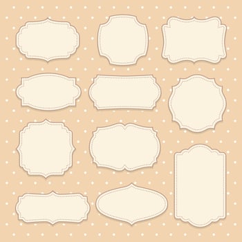 Vintage Frame Collection vector