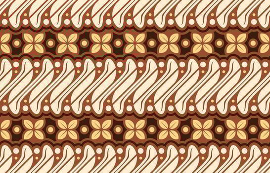 Batik Parang Seamless Pattern vector