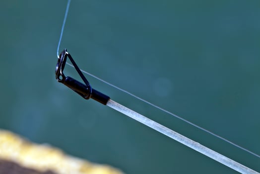 Fishing Rod Details near the Sea photo
