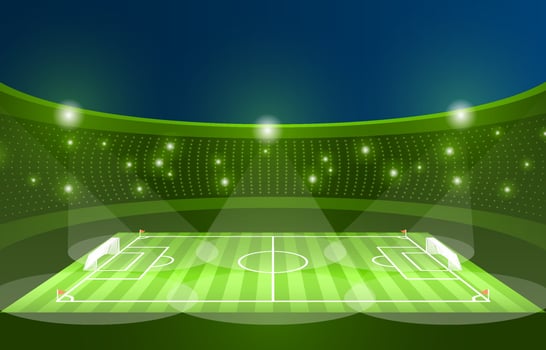 Soccer Football Stadium Background vector