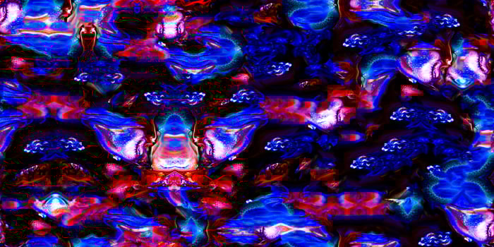 Abstract Colorful Paint Surreal Samless and Tileable Background photo