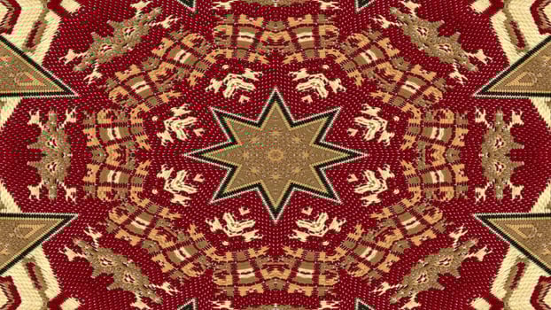 Ethnic Authentic Carpet Kaleidoscope photo