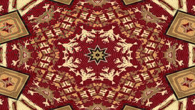 Ethnic Authentic Carpet Kaleidoscope photo