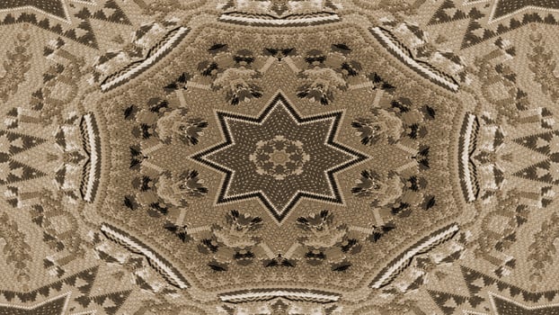 Ethnic Authentic Carpet Kaleidoscope photo
